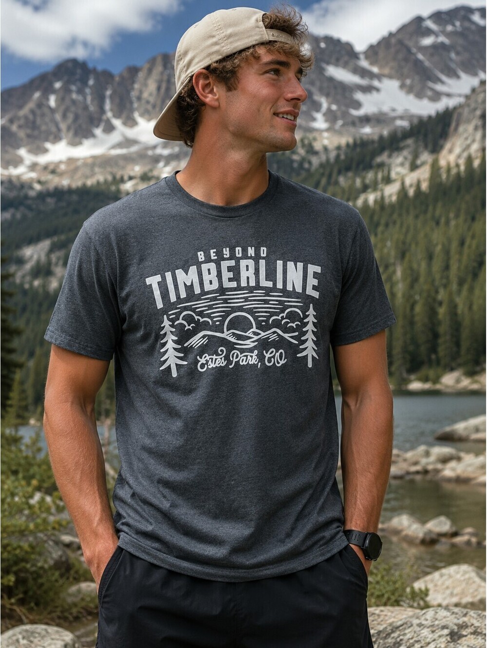Beyond Timberline - Estes Park, CO Graphic T-Shirt